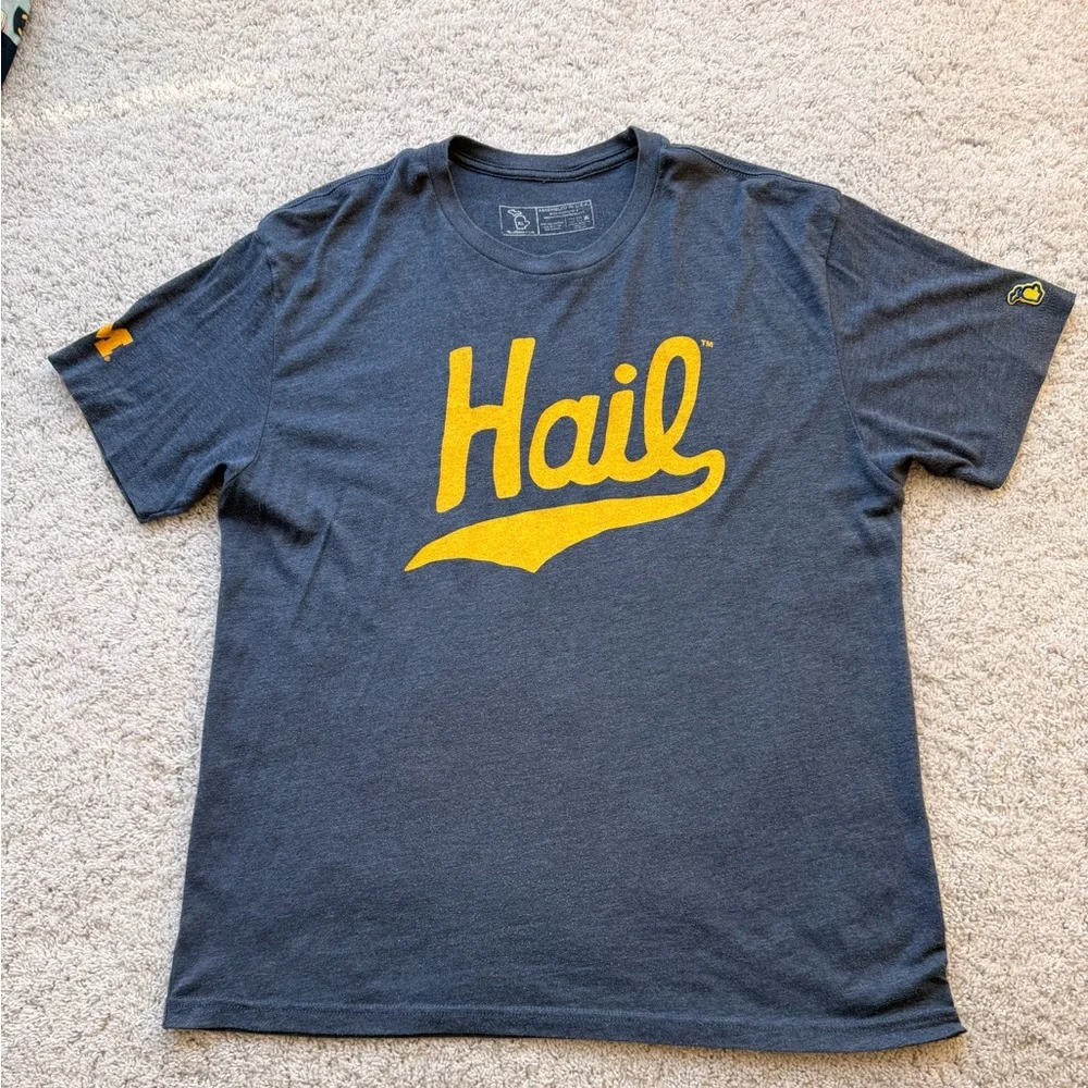 UofM Hail Graphic Men's Shirt - - Picture 4 of 6